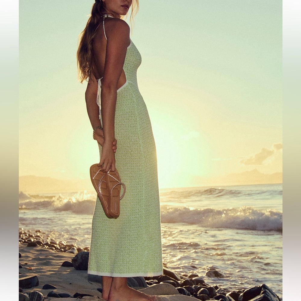 Free People Mindy Backless Midi